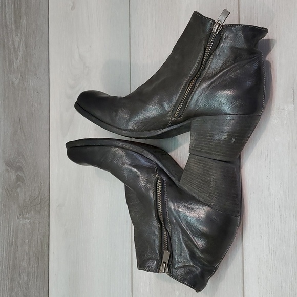Officine Creative Womens Leather Ankle Heels Giselle boots shoes sz 39.5/9.5 - Picture 9 of 15
